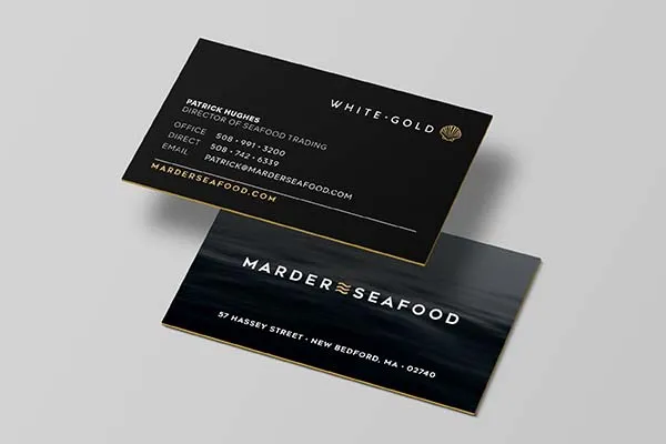 Marder Business Card Design